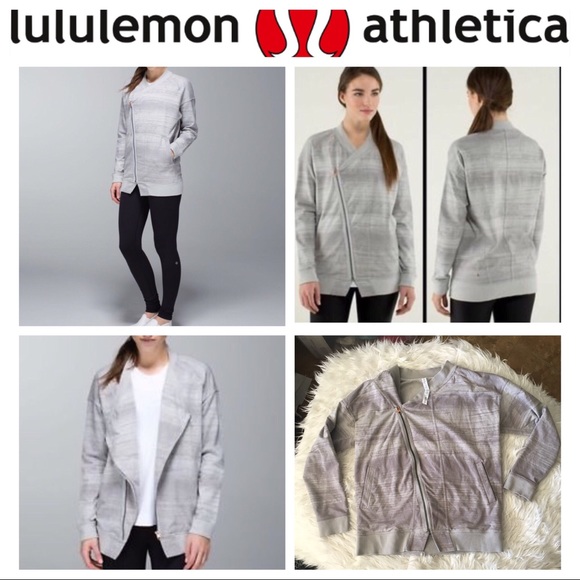 lululemon athletica Jackets & Blazers - 🍋Lululemon wrap jacket rose gold/gray